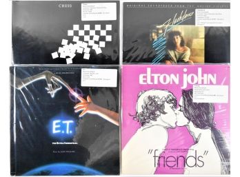 Records - 33 RPM - Four Soundtracks From The 70s And 80s