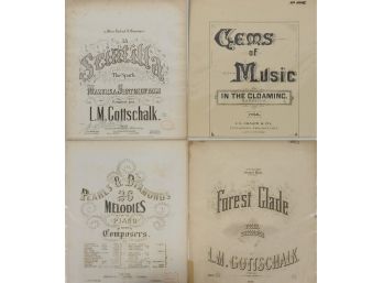 Sheet Music - Large Format - 1800s Antebellum