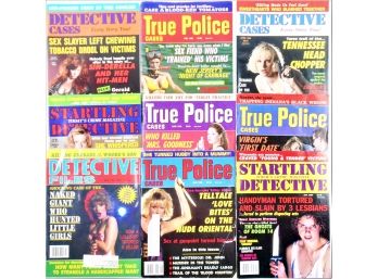 Magazines -  True Detective - 9 Issues From 1990s