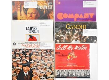 Records - 33 RPM - Four Soundtracks And Two Original Cast Recordings: 'Company' And 'Call Me Mister'