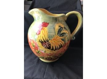 Very Cute Farmhouse Rooster Pitcher