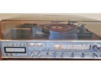 Vintage Shark Solid State Am/fm Multiplex, 8 Track Stereo Recording System Model S-301