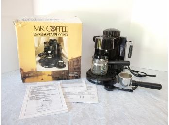 Mr. Coffee Espresso / Cappuccino Maker ECM3