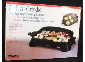 New Old Stock Grill N' Griddle By Welbilt - GR201