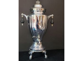 Vintage Chromium Plated Electric Coffee Urn Percolator