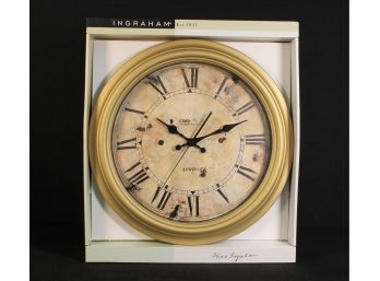 16' Ingraham Decorative Wall Clock