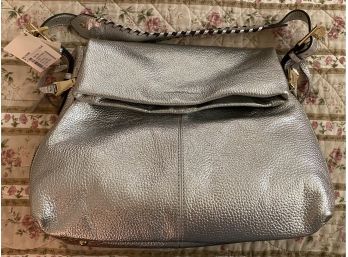 Aimee Kestenberg Silver Hobo Bag