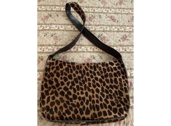 Granillo Leopard Print Handbag