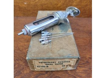 Antique Veterinary Syringe