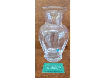 Like New Tiffany And Co. Crystal Vase 9.5'