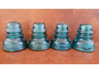 Vintage Hemingray Glass Insulators No. 40