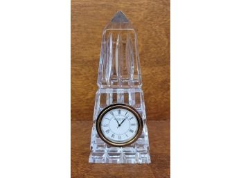 Waterford Crystal 6' Pyramid Clock