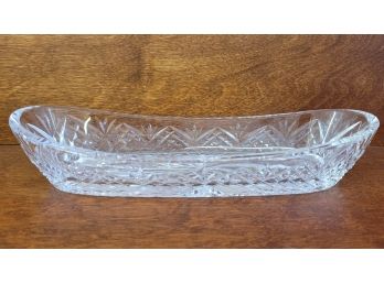 Waterford Crystal 10'  Boat Style Dish Lot 2