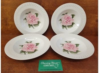 Vintage Theodore Haviland New York Rose Bowls