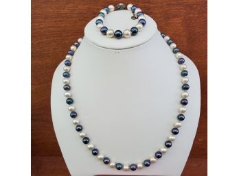 Fashion Necklace And Bracelet Set