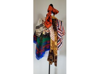 19 Nice Vintage Scarf Collection