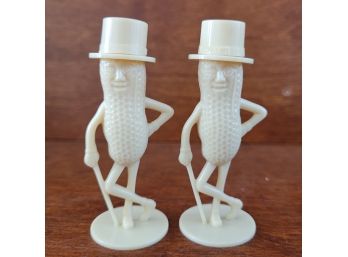 Vintage Mr Peanut Salt And Pepper Shakers