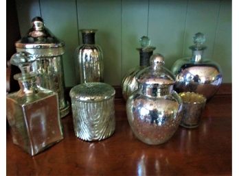 Lot Of Mercury Glass