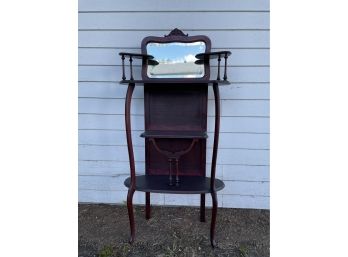 LOVELY VICTORIAN MAHOGANY ETAGERE