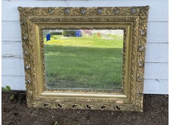 VICTORIAN GILTWOOD MIRROR