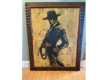 HUGE 1950s Keith Lee Gaucho Print (Male) Lot 1 Of 2