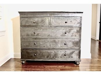 Restoration Hardware Annecy Metal-Wrapped 5-Drawer Dresser