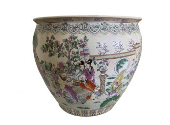 Beautiful Chinese Decorative Raised Enamel Ceramic Planter