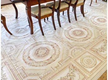 STARK Aubusson Wreath Medallion Full Room Area Rug