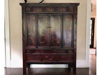 Significant Aubergine Chinese Cabinet 55x70x19