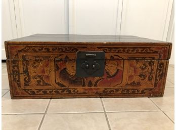 Painted Antique Box