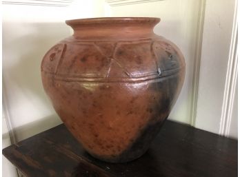 12'H Pottery Vessel/vase Primitively Fired