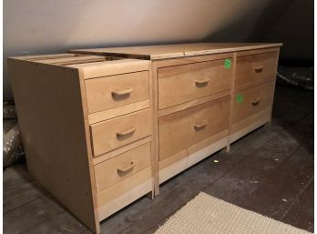 Low Pine Dressers For Attic Storage