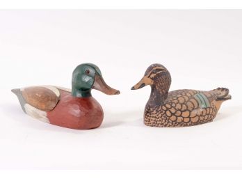 Pair Of Duck Decoys