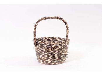 Porcupine Quill Basket