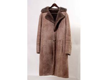 Full Length Shearling Coat