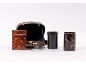 Collection Of Tortoiseshell Items