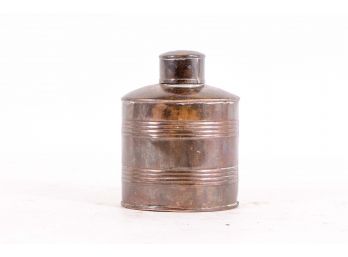 Antique Copper Flask