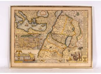 Print Of French Map Of Biblical Countries