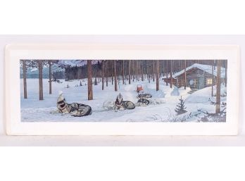 Scott Kennedy Signed Limited Edition Husky Print