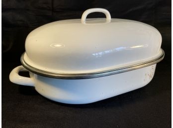 Huge Roasting Pan With Lid