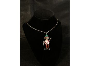 Adorable Christmas Elf Necklace