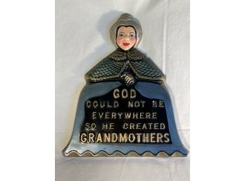 Amish Wall Art  Decorative Grandmothers Piece