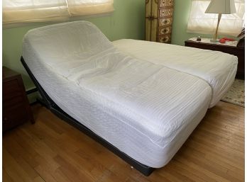 Queen Size Beautyrest Bed With Independent Adjustable SmartMotion Base And Remotes