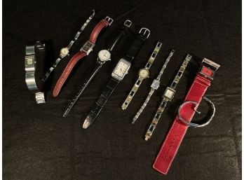 Huge Lot Of Watches - Bulova, Fossil, Anne Klein, Nine West And More!