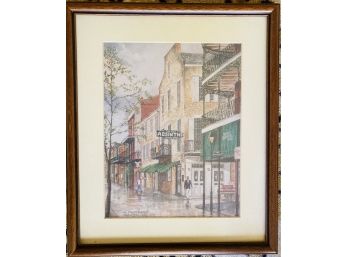 K. Engelhardt New Orleans 'Absinthe Houe' Print