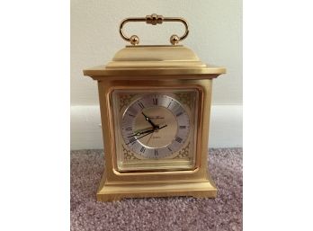 Seth Thomas Brass Quartz Carriage Clock