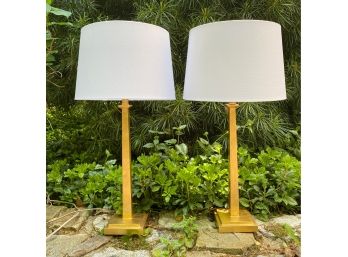 Pair Of Safavieh Lamps