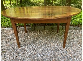 Vintage Oval Farm Table