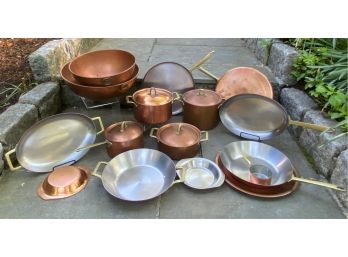 LARGE Copper Kitchen Collection - Amazing Condition. Most Paul Revere Limited Edition (2 Of 2)