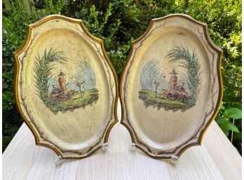 Cool Vintage Decorative Brass Plates